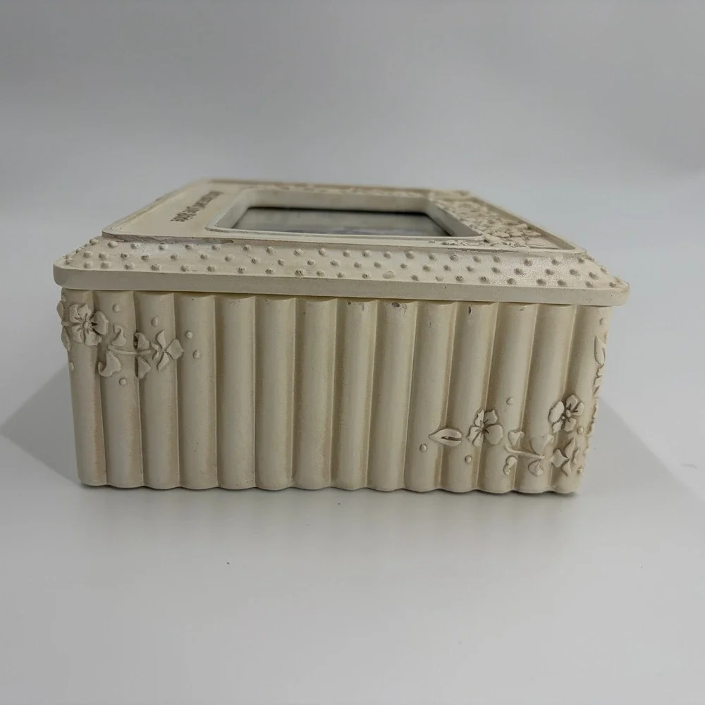 Faith Hope Love Abide 6x4 Photo Frame Keepsake Box‎ Wedding Gift Decor